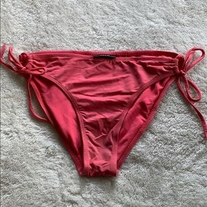 Coral bikini bottoms